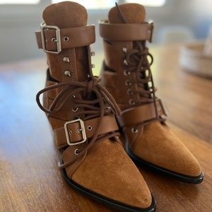 Never been worn Chloe Ankle Boots